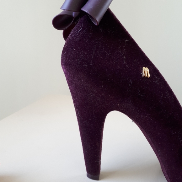 Melissa Shoes Melissa Incense Flock Bow Heels Poshmark